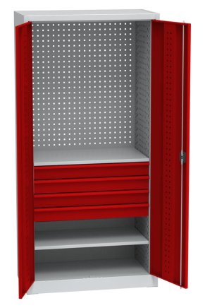 Univerzálna dielenská skriňa Kovos DUS_11_D - 2
