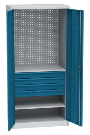 Univerzálna dielenská skriňa Kovos DUS_11_D - 1