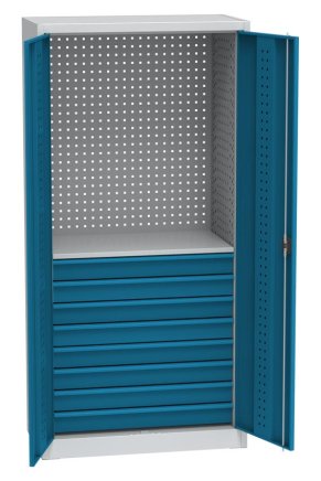 Univerzálna dielenská skriňa Kovos DUS_11_E - 1