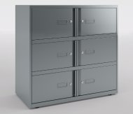Skrine s boxmi Bisley Essentials 1000 x 800/1000 x 470 mm - 1