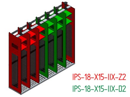 Prístavná skriňa pre hasičov IPS D2 - 1