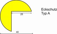 Ochranný polyuretánový profil Ø 40mm, kruhový prierez - 2