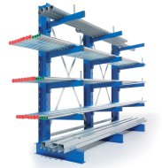 Konzolový regál MULTISTRONG M - jednostranný prístavný 75108 - 1