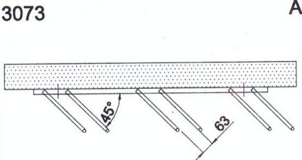Stojan pre tri bicykle 3073 - 2