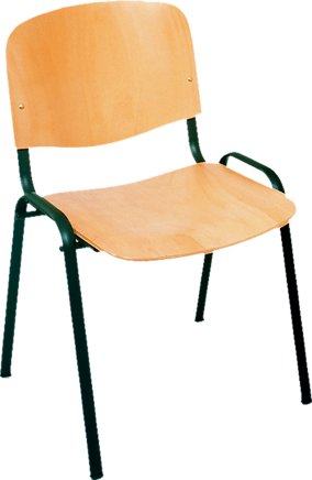 Konferenčná stolička ISO drevená - 2