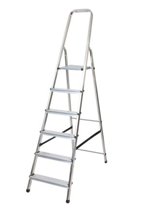Hliníkové schodíky jednostranné DR(150)ALD-6 - 1