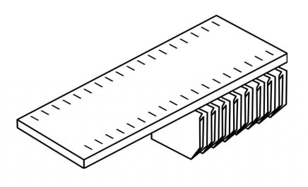 Perforovaná polica rovná G2IC12SSUPS - 1