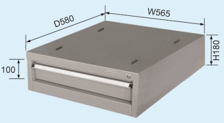 Stolový kontajner XB10-1TG - 2