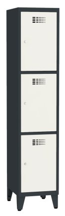 Šatňová skriňa kovová Sus 413 W šírka 400 mm - 7