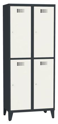 Šatňová skriňa kovová Sus 422 W šírka 800 mm - 7
