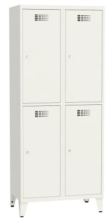 Šatňová skriňa kovová Sus 422 W šírka 800 mm - 8