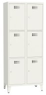 Šatňová skriňa kovová Sus 423 W šírka 800 mm - 8