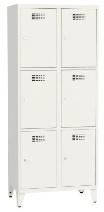 Šatňová skriňa kovová Sus 423 W šírka 800 mm - 8