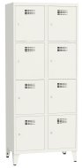 Šatňová skriňa kovová Sus 424 W šírka 800 mm - 8