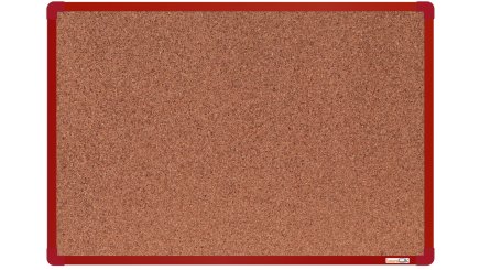 Nástenka s kvalitným korkovým povrchom 600 x 900 mm - 2