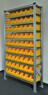 Regál s plastovými boxy 877851018 (7 modelov) - 2