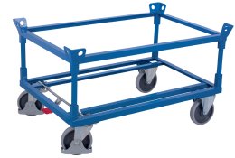 Paletový vozík s oceľovým rámom s nosnosťou 500 kg sw-870.113