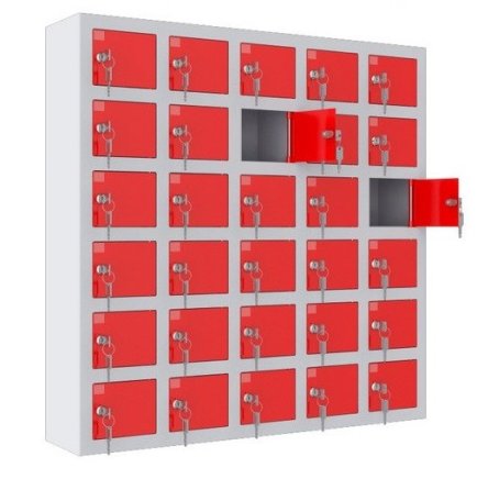 Skriňa pre ukladanie mobilných telefónov WSS 30 - 6