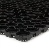 Gumová čistiaca vstupná rohož Honeycomb (3 modely) - 2