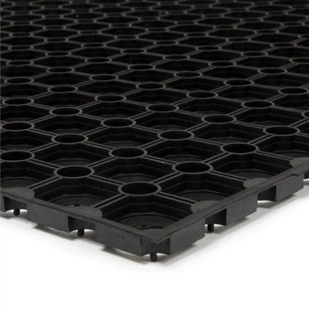 Gumová čistiaca vstupná rohož Honeycomb (3 modely) - 2