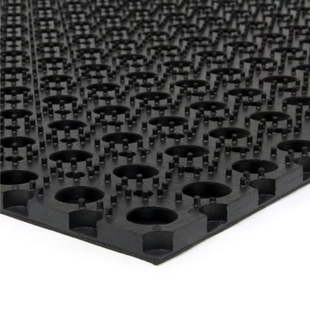 Gumová čistiaca vstupná rohož Honeycomb (3 modely) - 4