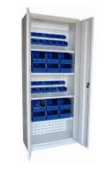 Skriňa Light s perfopanelom pre zavesenie plastových boxov - 1