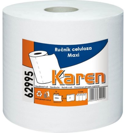 Uteráky na rolu Maxi Karen 6 kusov - 1