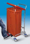 Vozík na triedenie odpadu a bielizne PEDALBAG I. bez vaku (5 modelov)