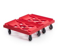 Podvozky pod prepravky HL - 2 otočné kolesá - 3