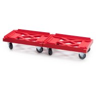 Podvozky pod prepravky HL - 2 otočné kolesá - 4