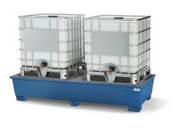 Záchytná vaňa na nožičkách classic-line pre 2 IBC nádrže
