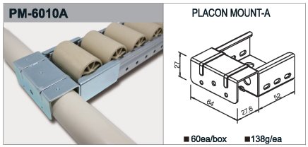 Úchyt valčekové trate typ PM-6010A - 1