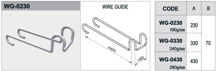 Vedenie pre prepravky WG-0430 - 1