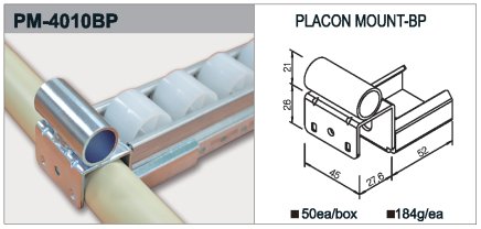 Úchyt valčekové trate typ PM-4010BP - 1