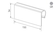 Držiak na nalepovací štítok PN-5415 - 2