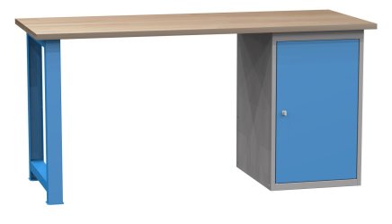 Dielenský stôl s podstavným kontajnerom 1700 mm - 1