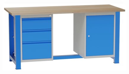 Dielenský stôl s vloženými kontajnery SD41723 - 1
