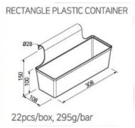Závesný box plastový, RPC-300A - 1