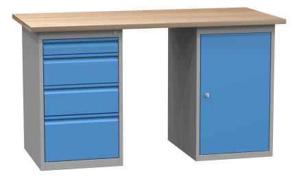 Dielenský stôl s podstavným kontajnerom SD41235 - 1