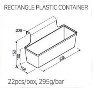 Závesný box plastový, RPC-300A - 1