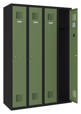 Šatňová skriňa kovová Sum 340 W šírka 1200 mm - 6