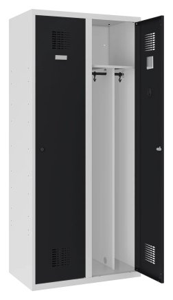 Šatňová skriňa kovová Sum 420 W šírka 800 mm - 6