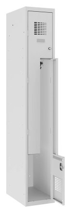 Šatňová skriňa kovová Sul 31 W šírka 300 mm - 1