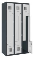 Šatňová skriňa kovová Sul 33 W šírka 900 mm - 4
