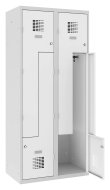 Šatňová skriňa kovová Sul 42 W šírka 800 mm - 2