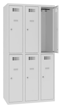 Šatníková skriňa delená Sus 332 W šírka 900 mm - 3