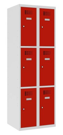 Šatníková skriňa delená Sus 323 W šírka 600 mm - 4