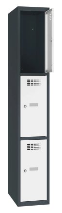 Šatníková skriňa delená Sus 313 W šírka 300 mm - 2