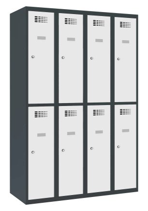 Šatníková skriňa delená Sus 342 W šírka 1200 mm - 1