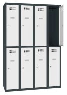 Šatníková skriňa delená Sus 342 W šírka 1200 mm - 3
